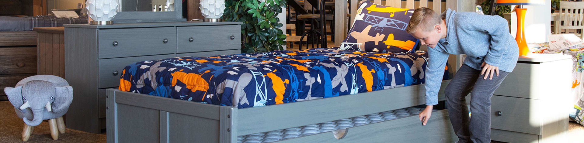 Trundle Bed Kids Bedroom