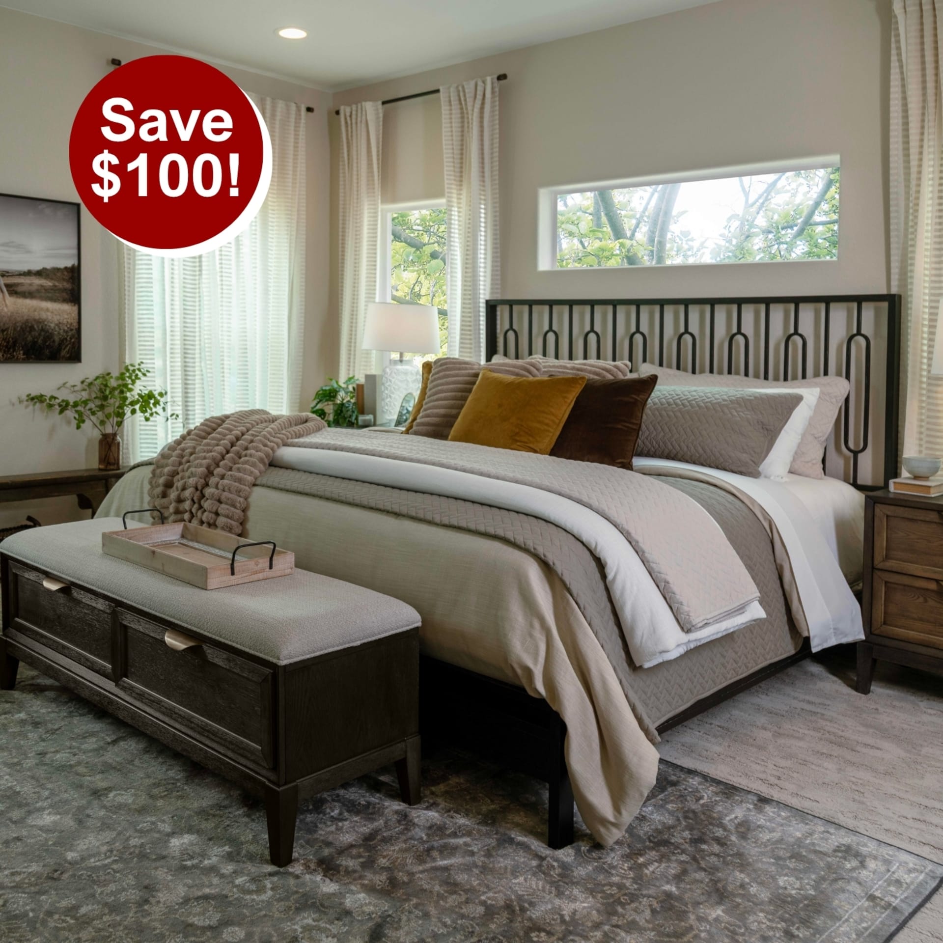 Save $100