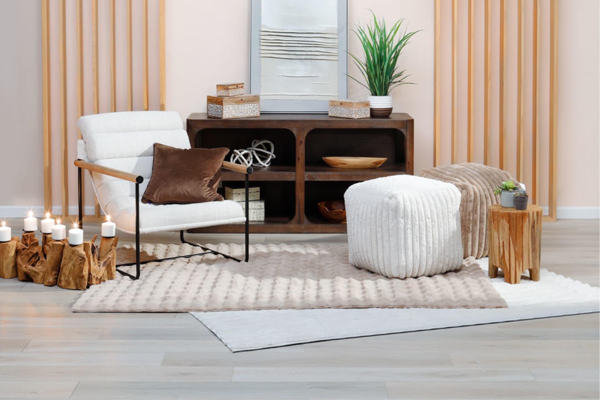 Collection of Mocha mousse Living Room Accessories