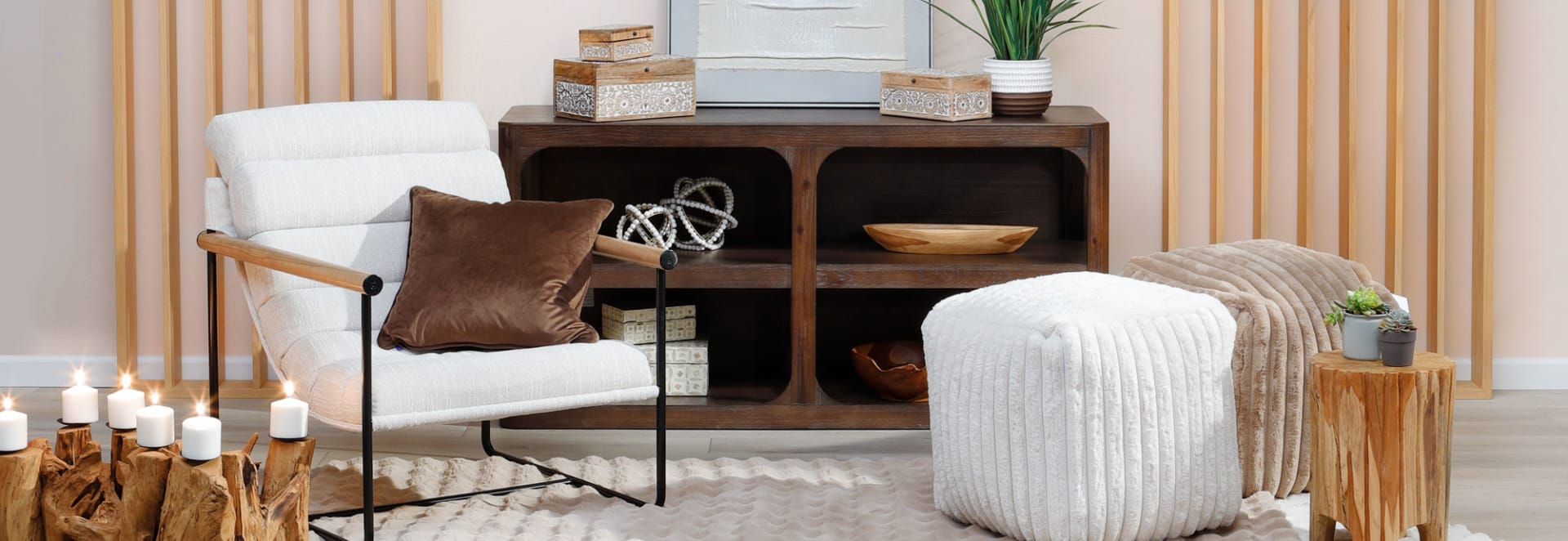 Collection of Mocha mousse Living Room Accessories