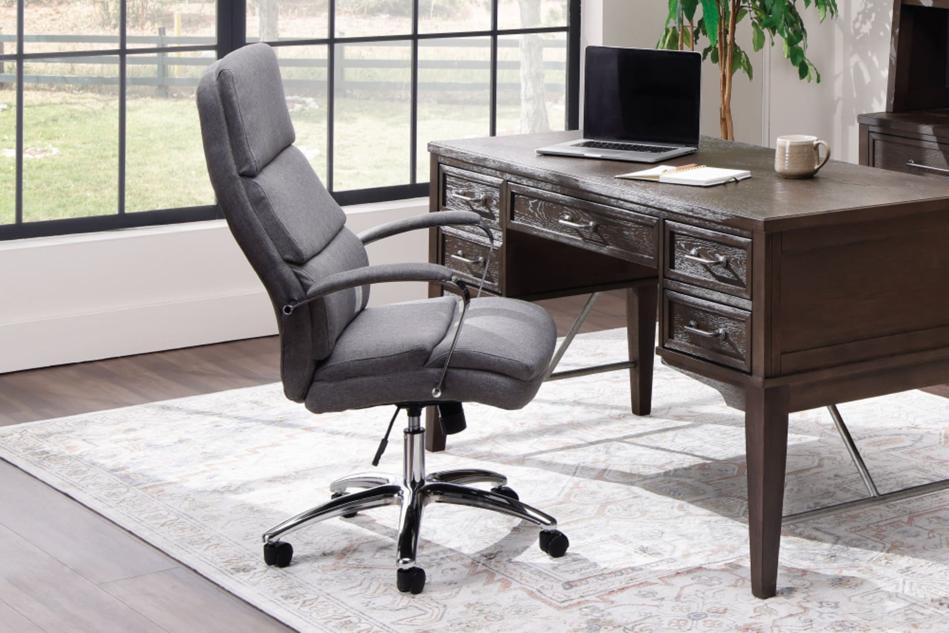 Preston Pedestal Desk