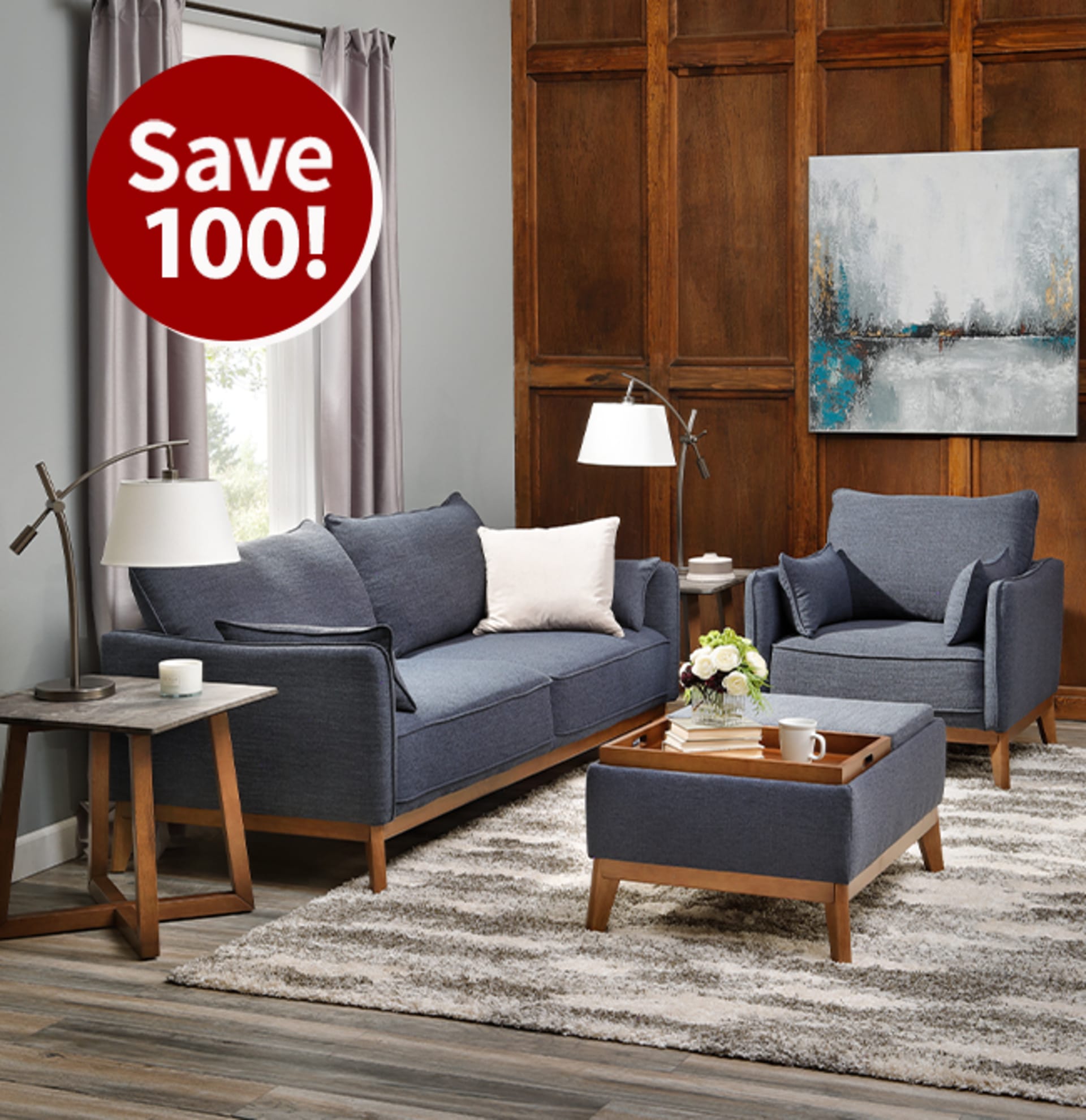 Rhodes Sofa Save $100