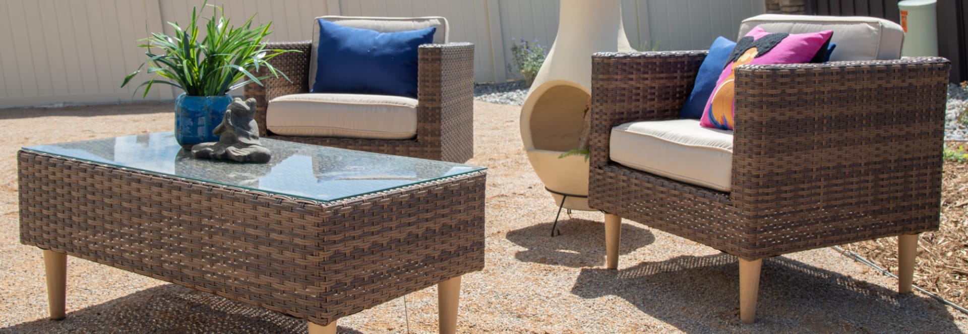 San Bruno 4 Pc Patio Set
