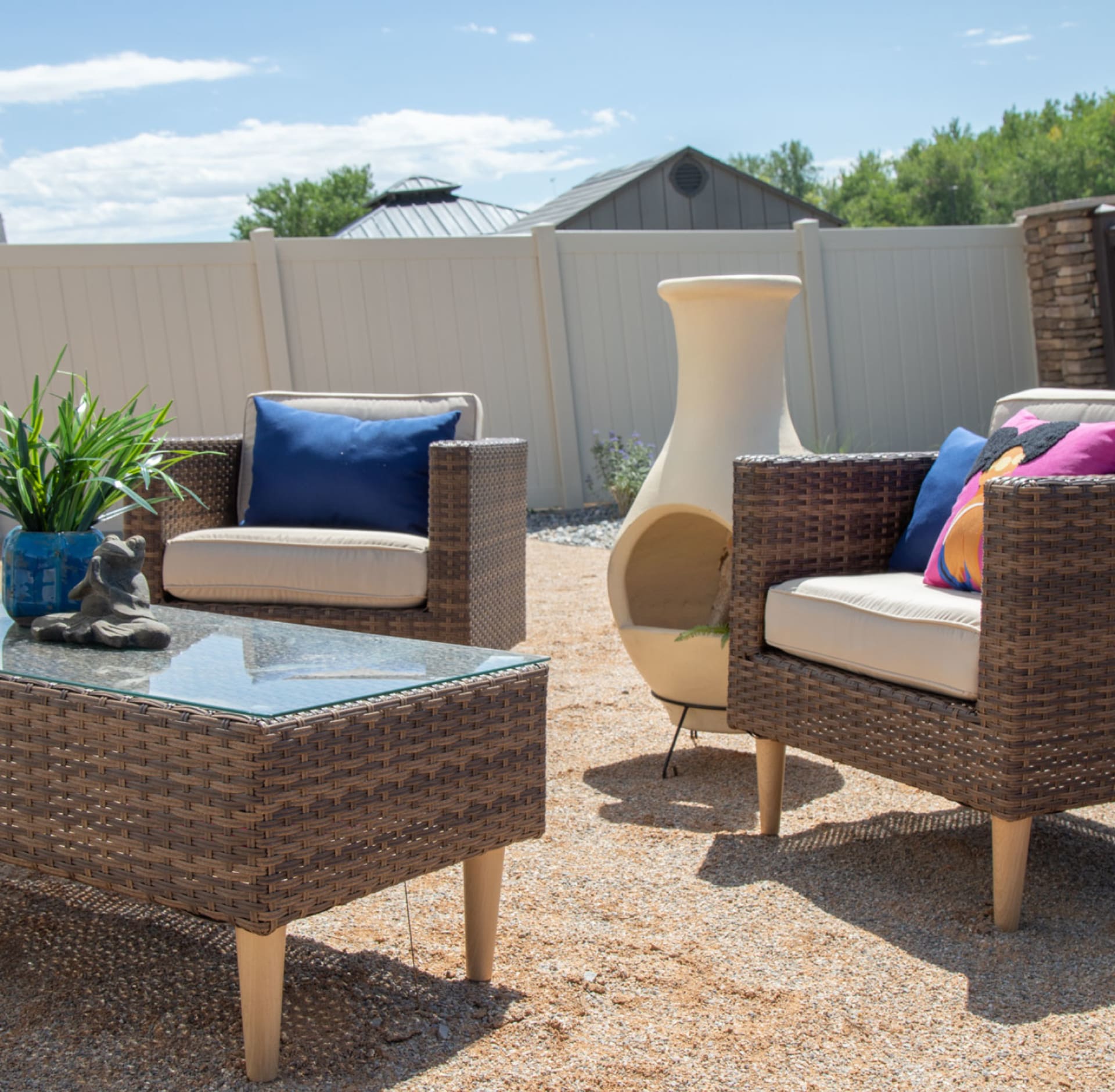 San Bruno 4 Pc Patio Set
