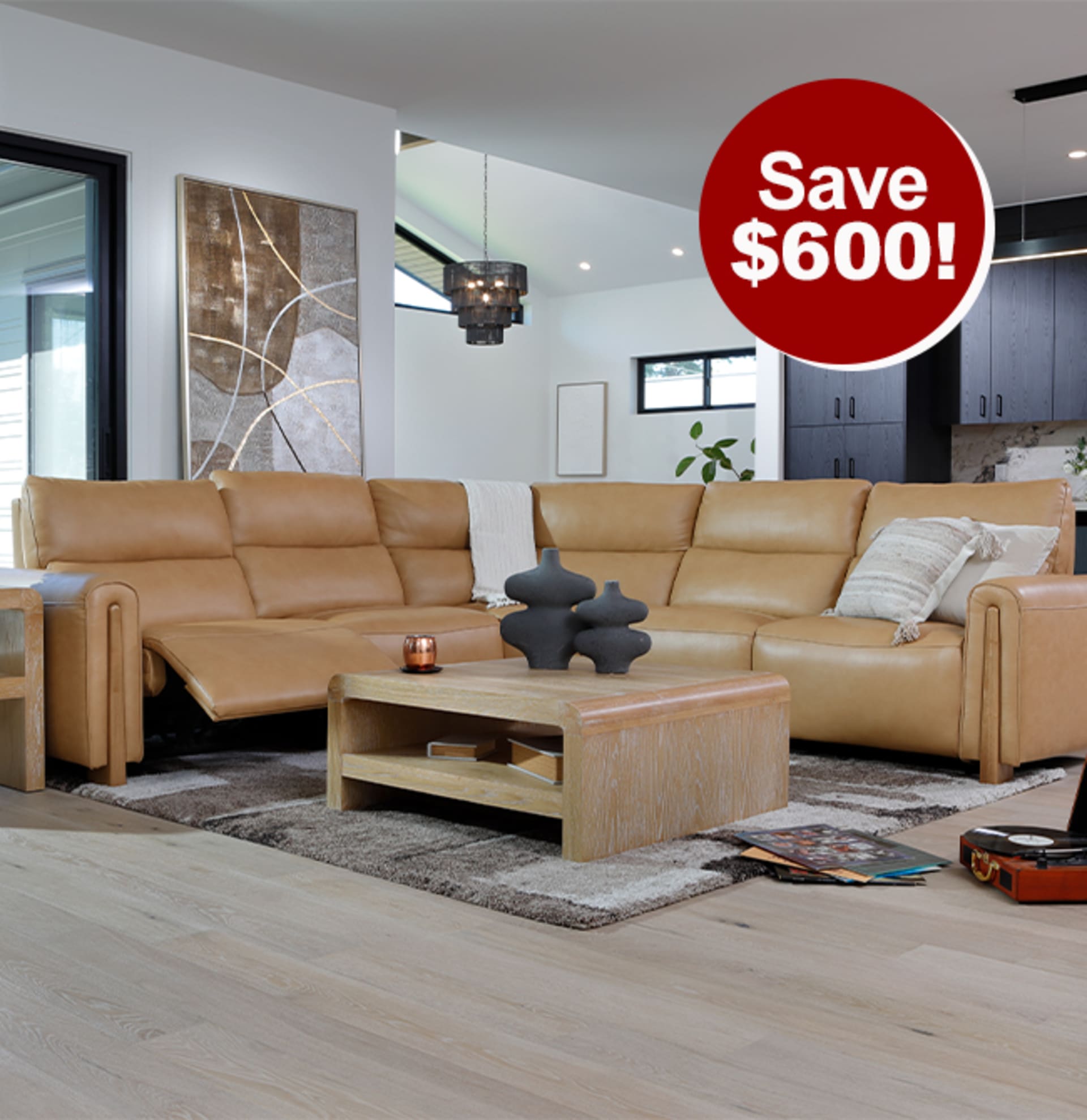 Rumor Power Reclining Sofa. Save $600.