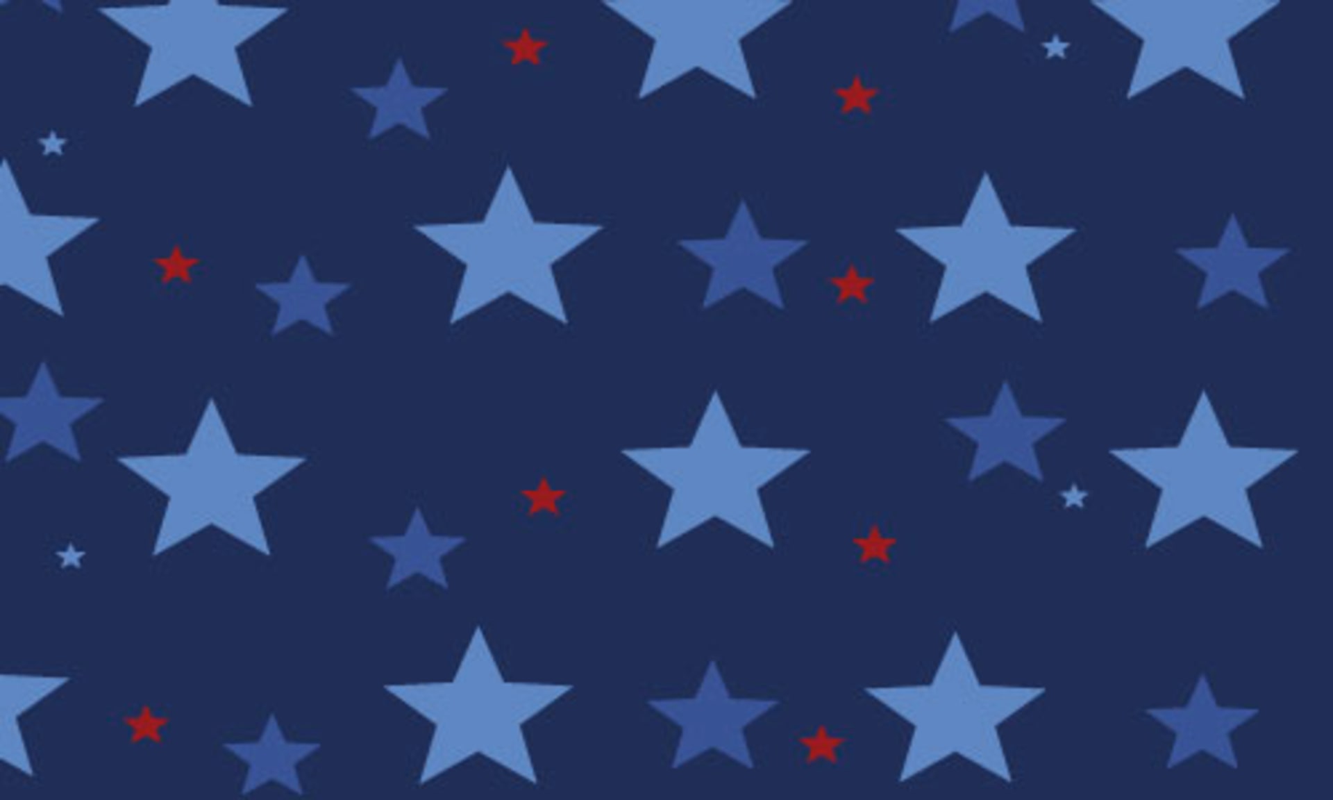 Red White and Blue Star Background