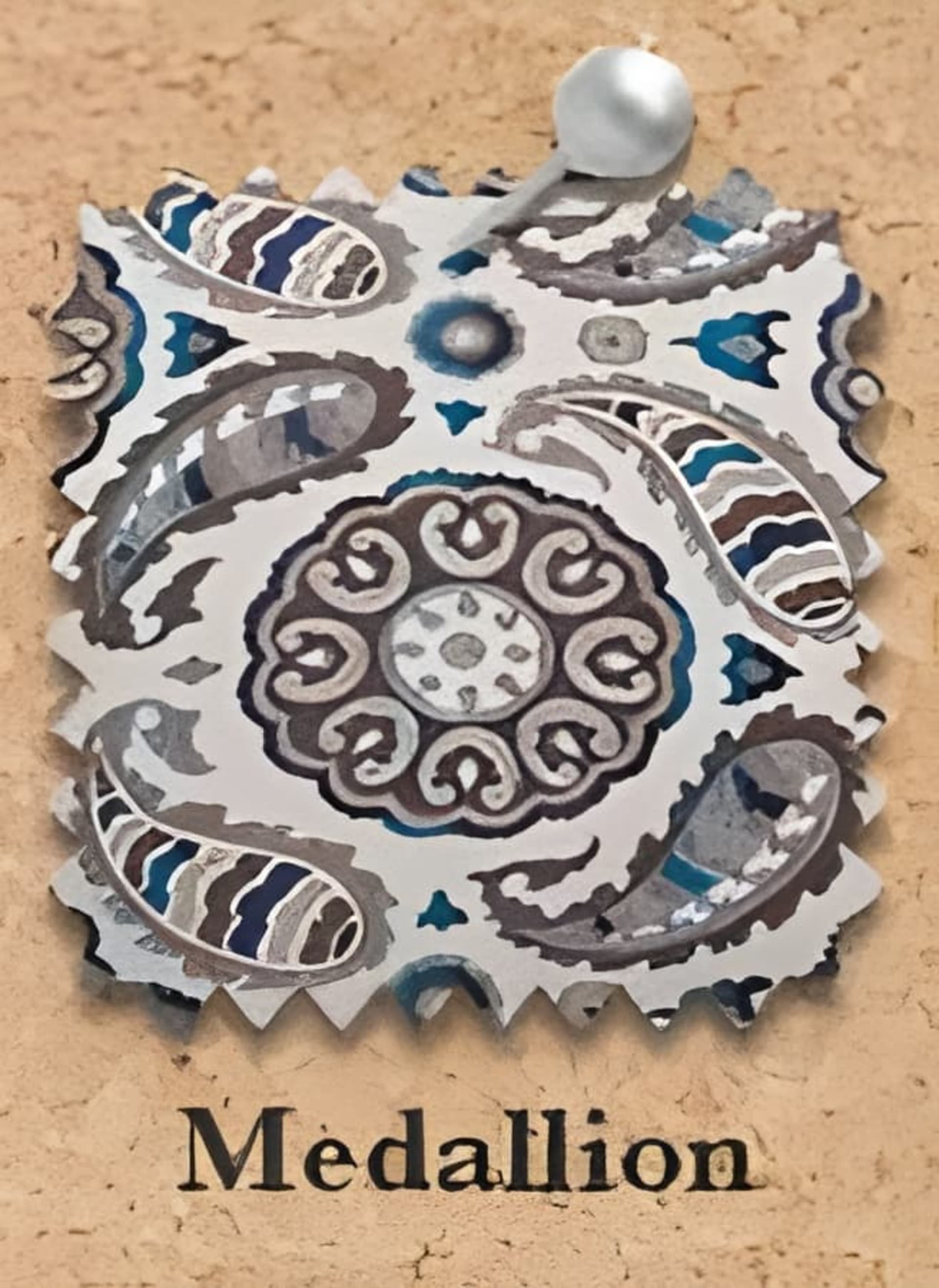 Graphic of fabric patterns