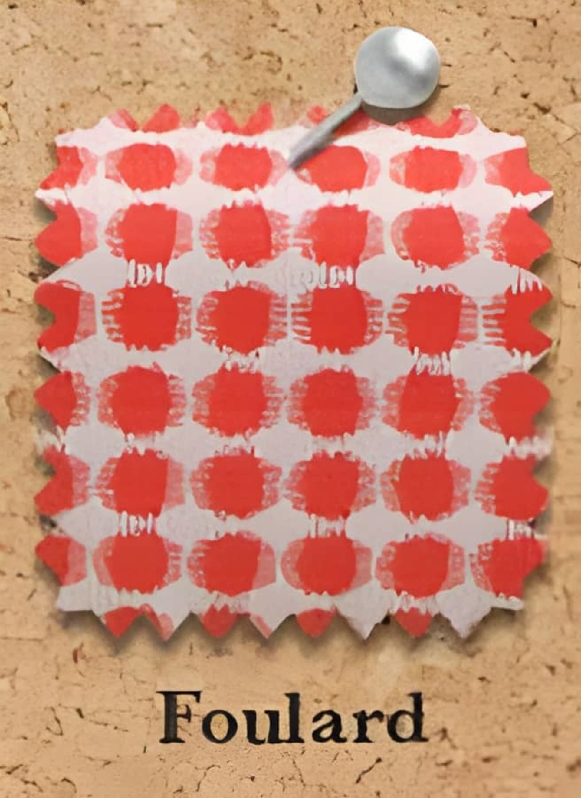 Graphic of fabric patterns