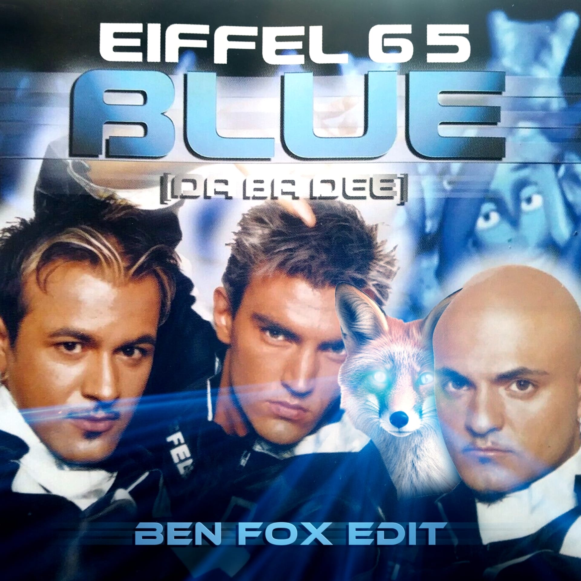 Images showcasing cool, futuristic blue colors
