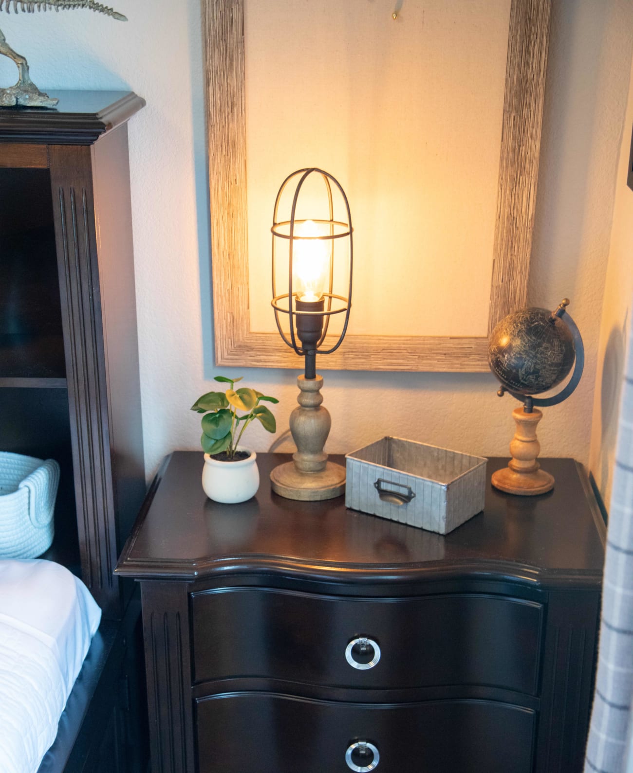 Kate Nightstand styled in St Jude Home