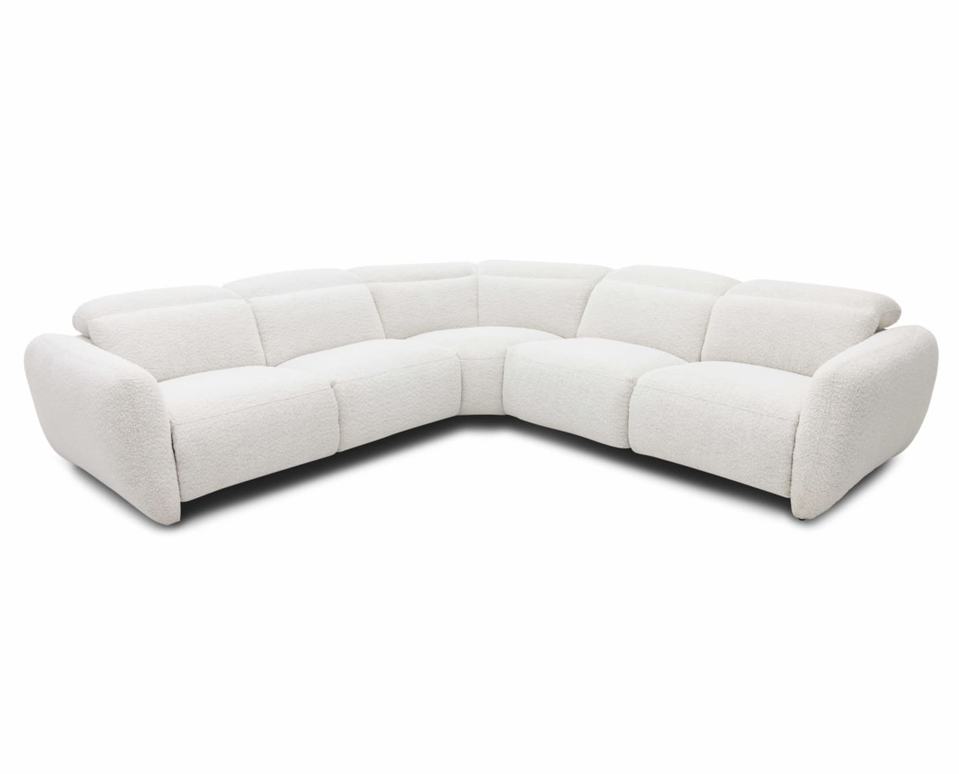 Blanca 5 Pc. Power Reclining Sectional on white background