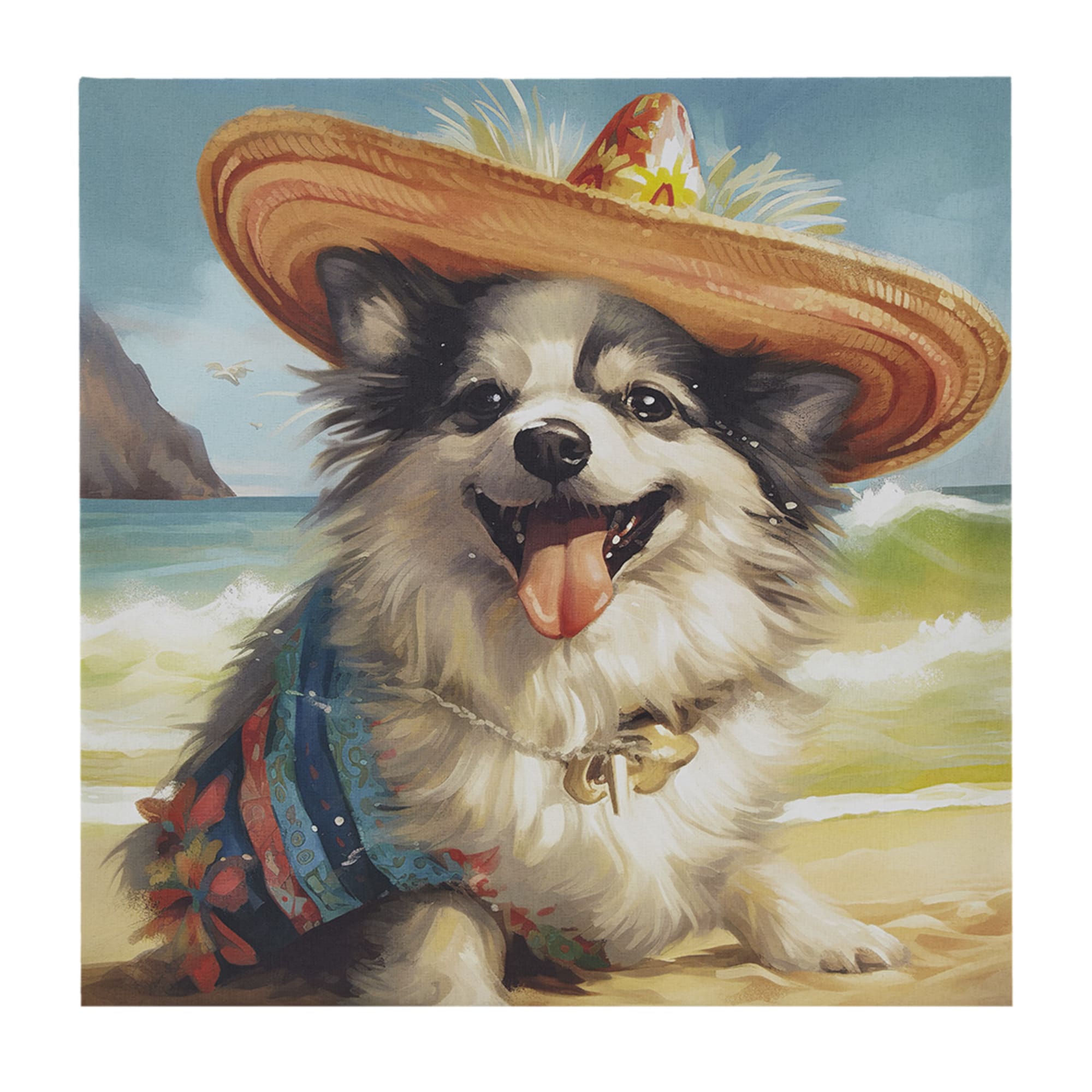 Beach Dog Art