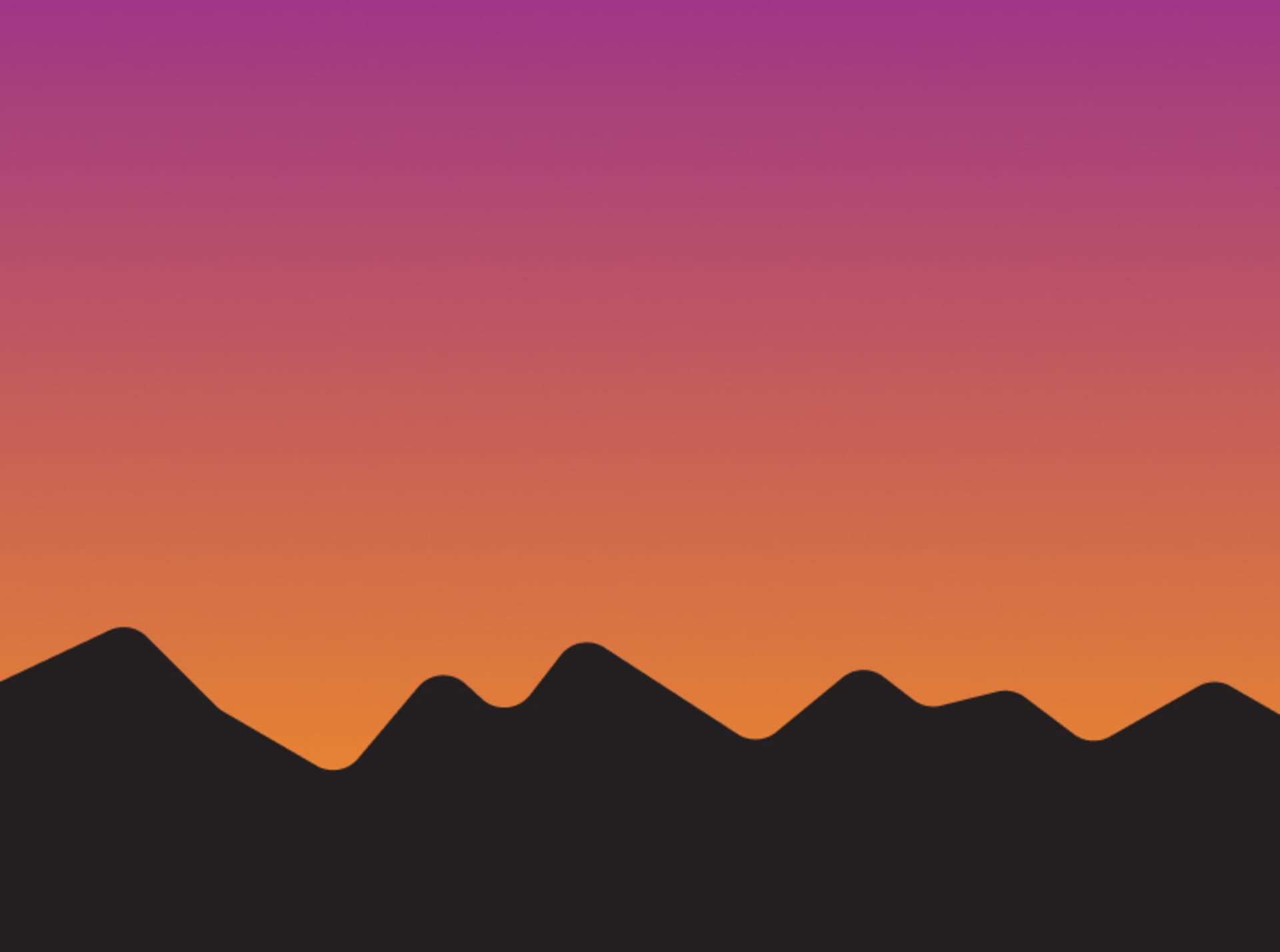 Mobile Mountain Range Background Image