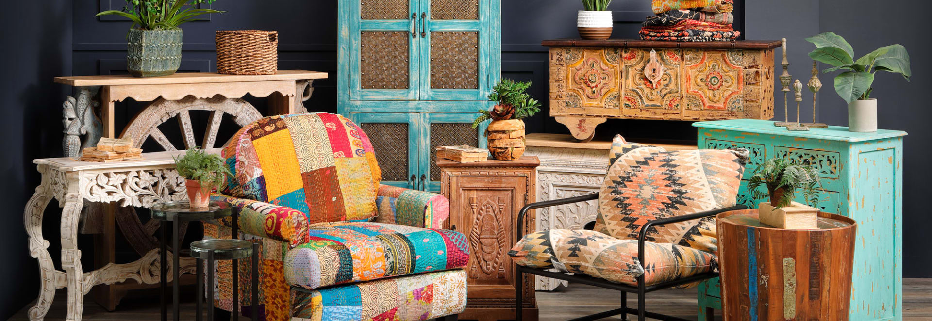 Reclaimed Furniture Collage