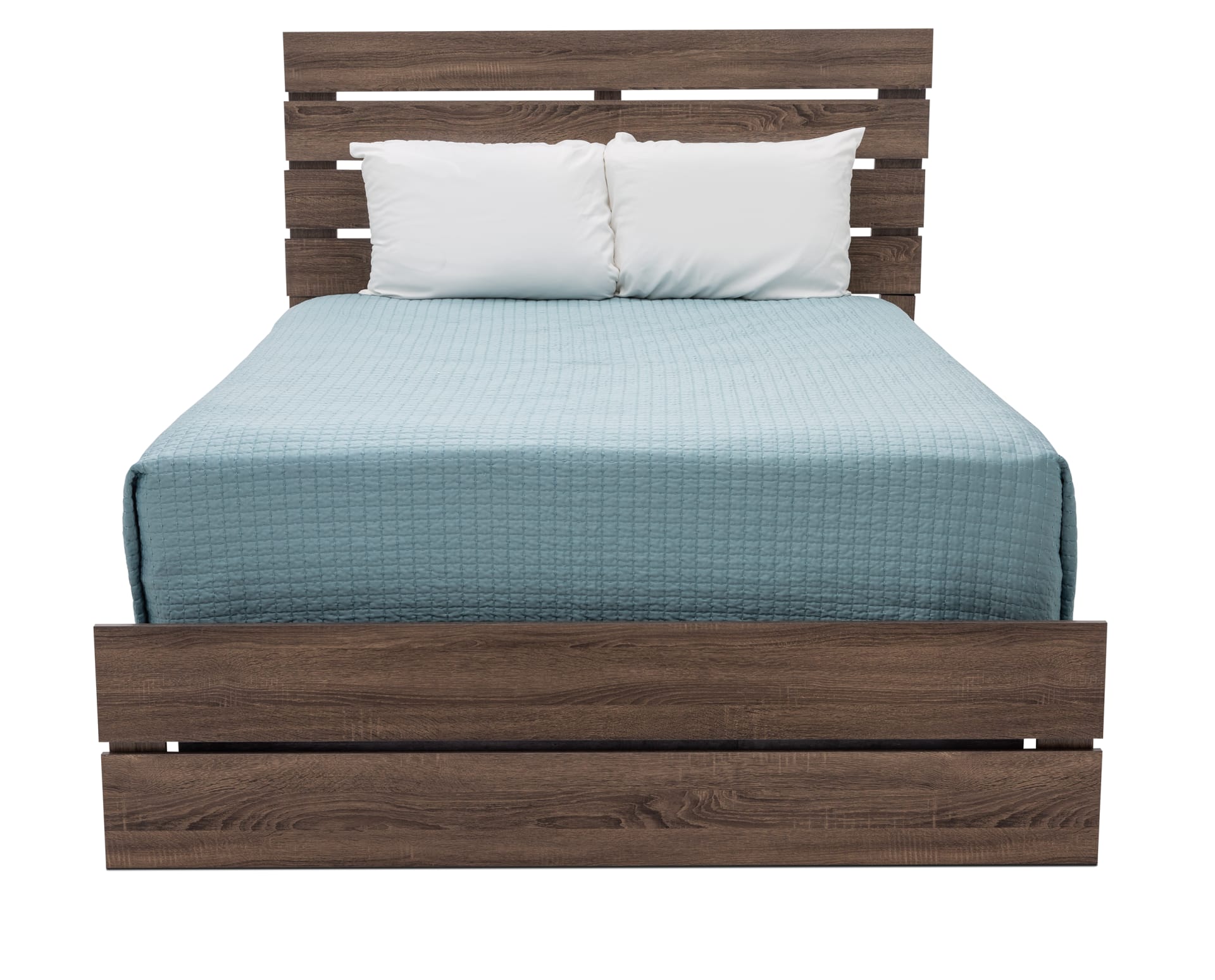 The Wingate Panel Bed on white background