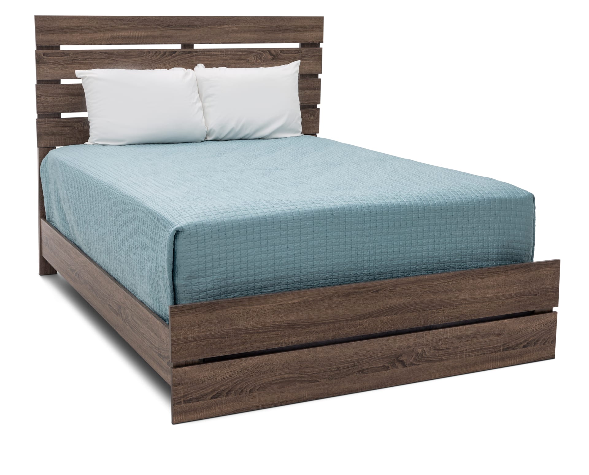 The Wingate Panel Bed on white background