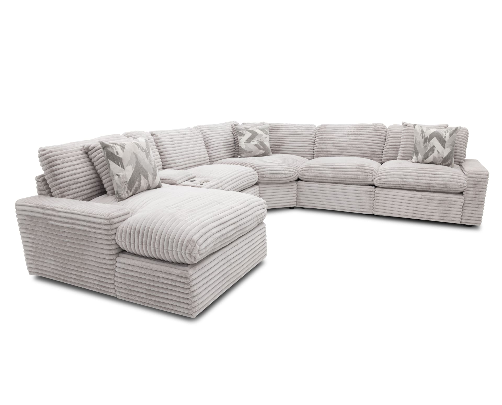 Kokomo 6 Pc Chaise Sectional