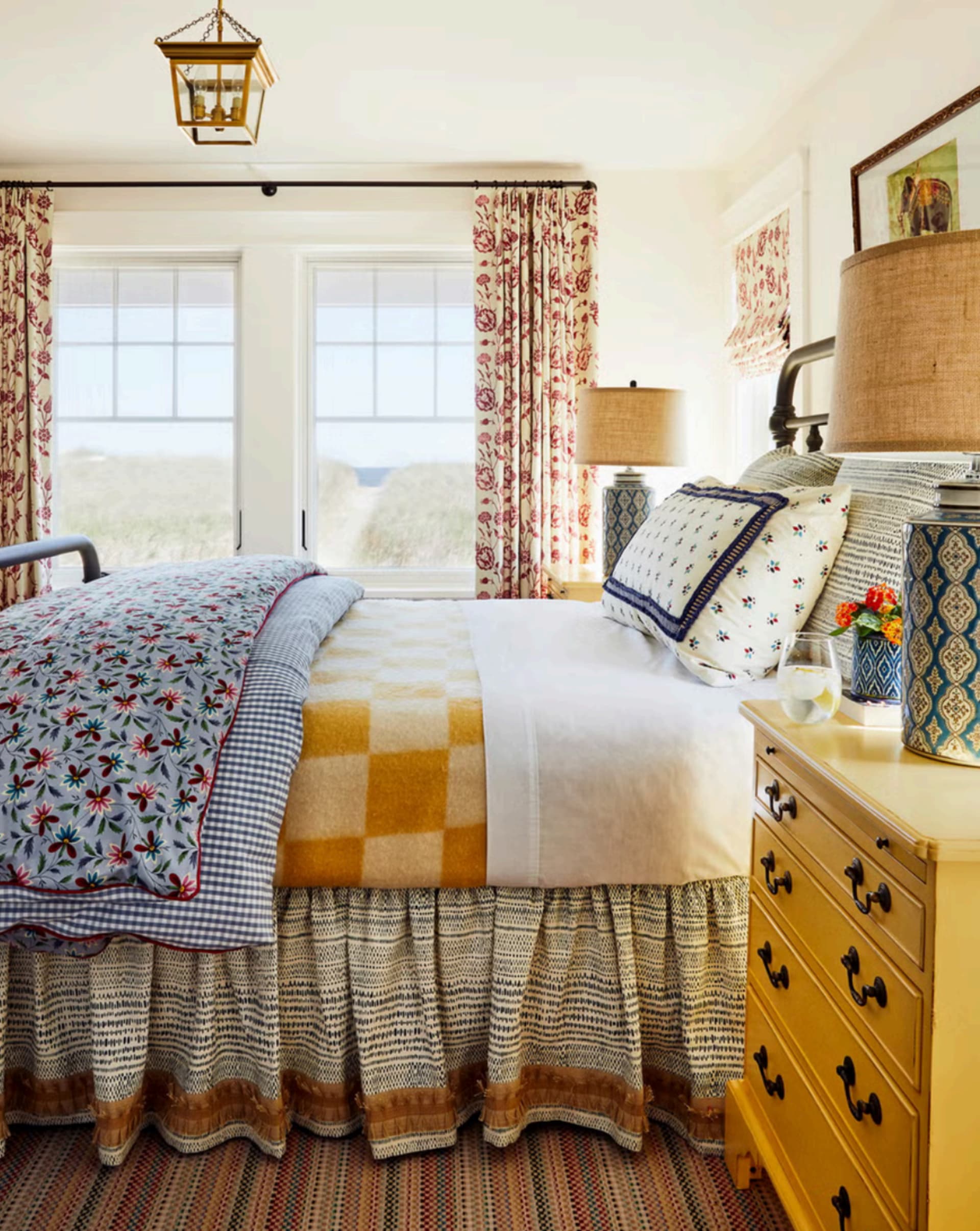 Reference images from Country living of Grandmilennial interior style inspirations