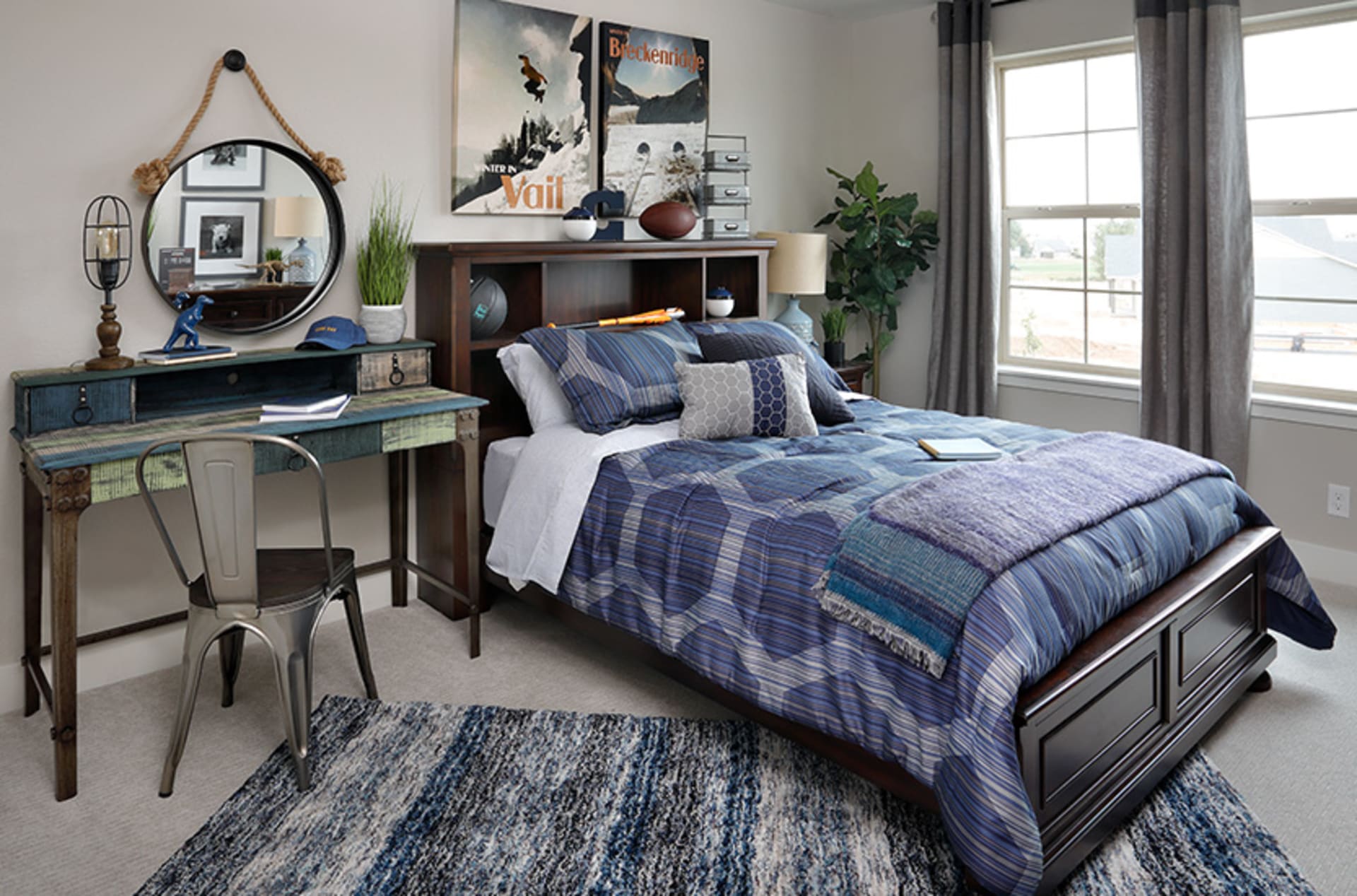 Voyages Bookcase Bed in kids bedroom