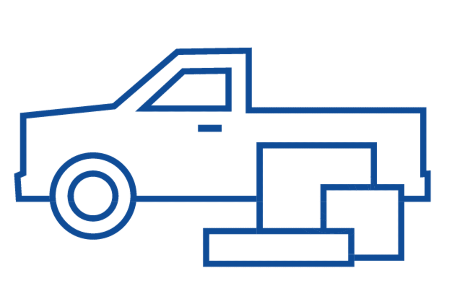 Truck with Boxes Icon