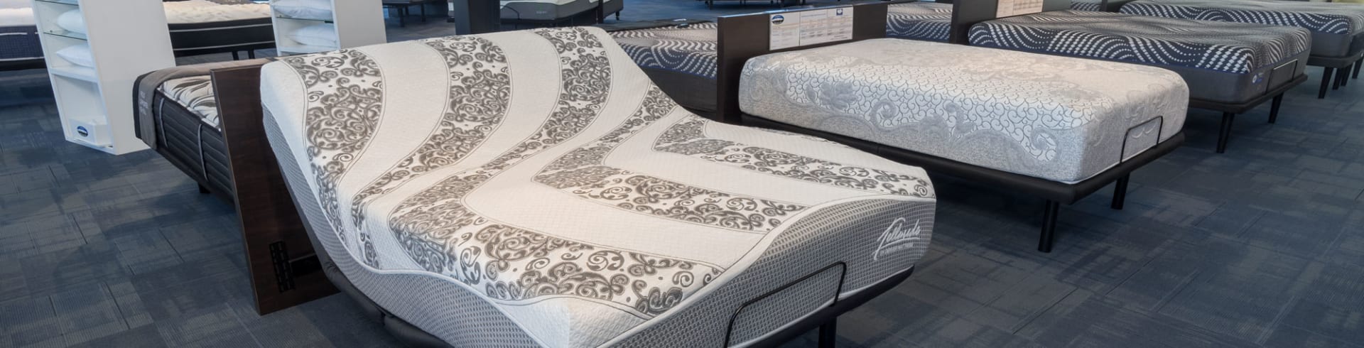 Mattresses on Adjustable bases in Denver Mattress Store