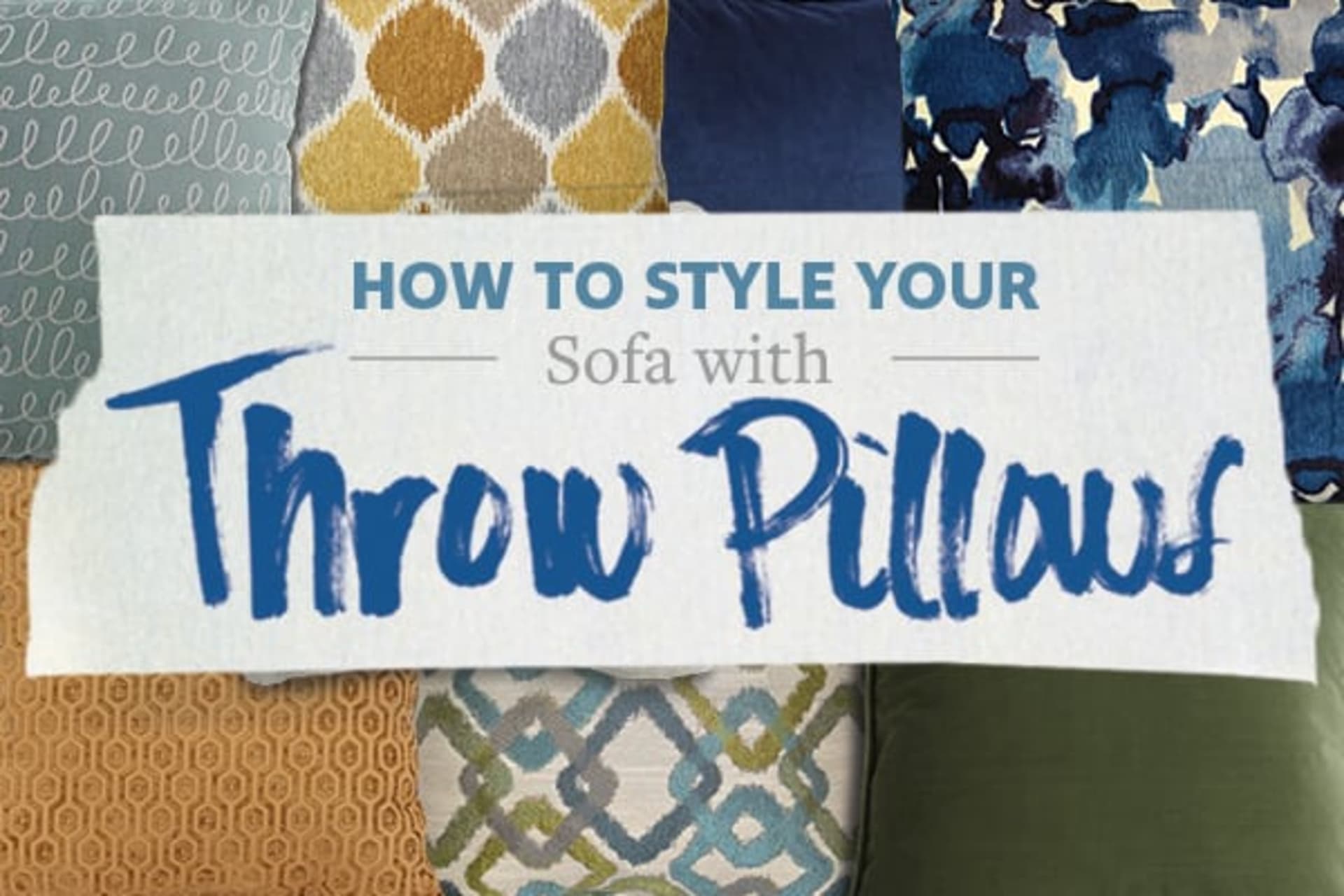 Read more about How to Style Your Sofa with Throw Pillows