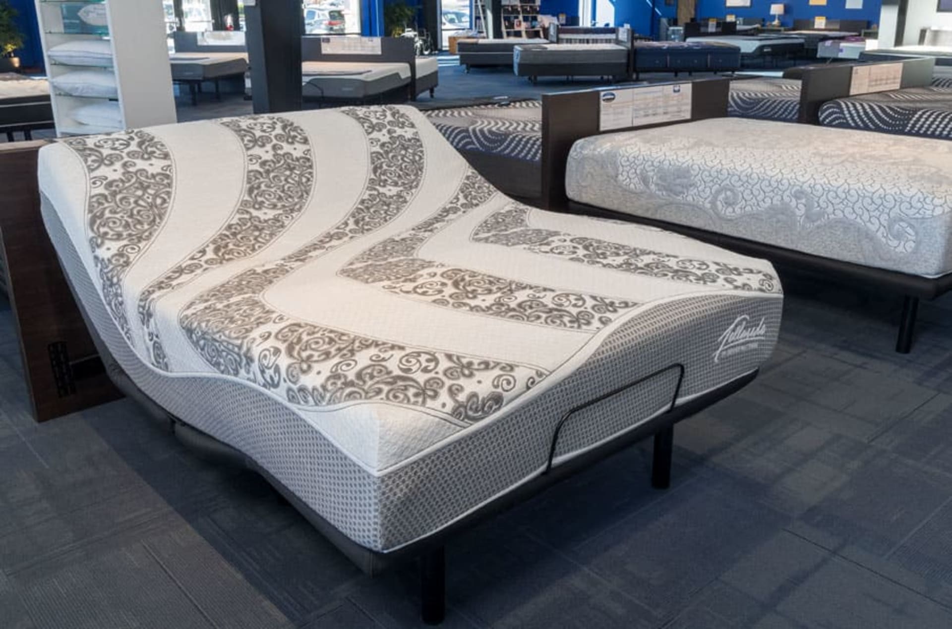 Mattresses on Adjustable bases in Denver Mattress Store