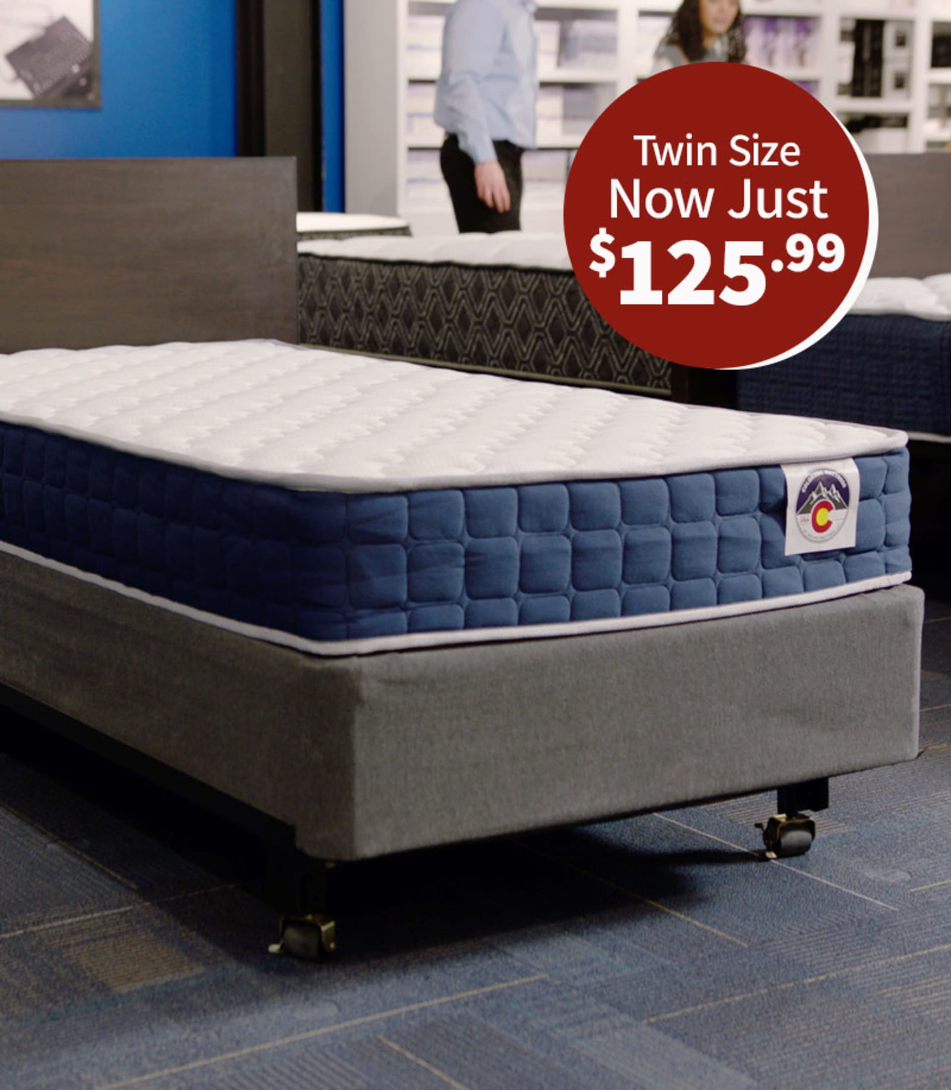 Colorado Mattress Twin Size Now Just $125.99!