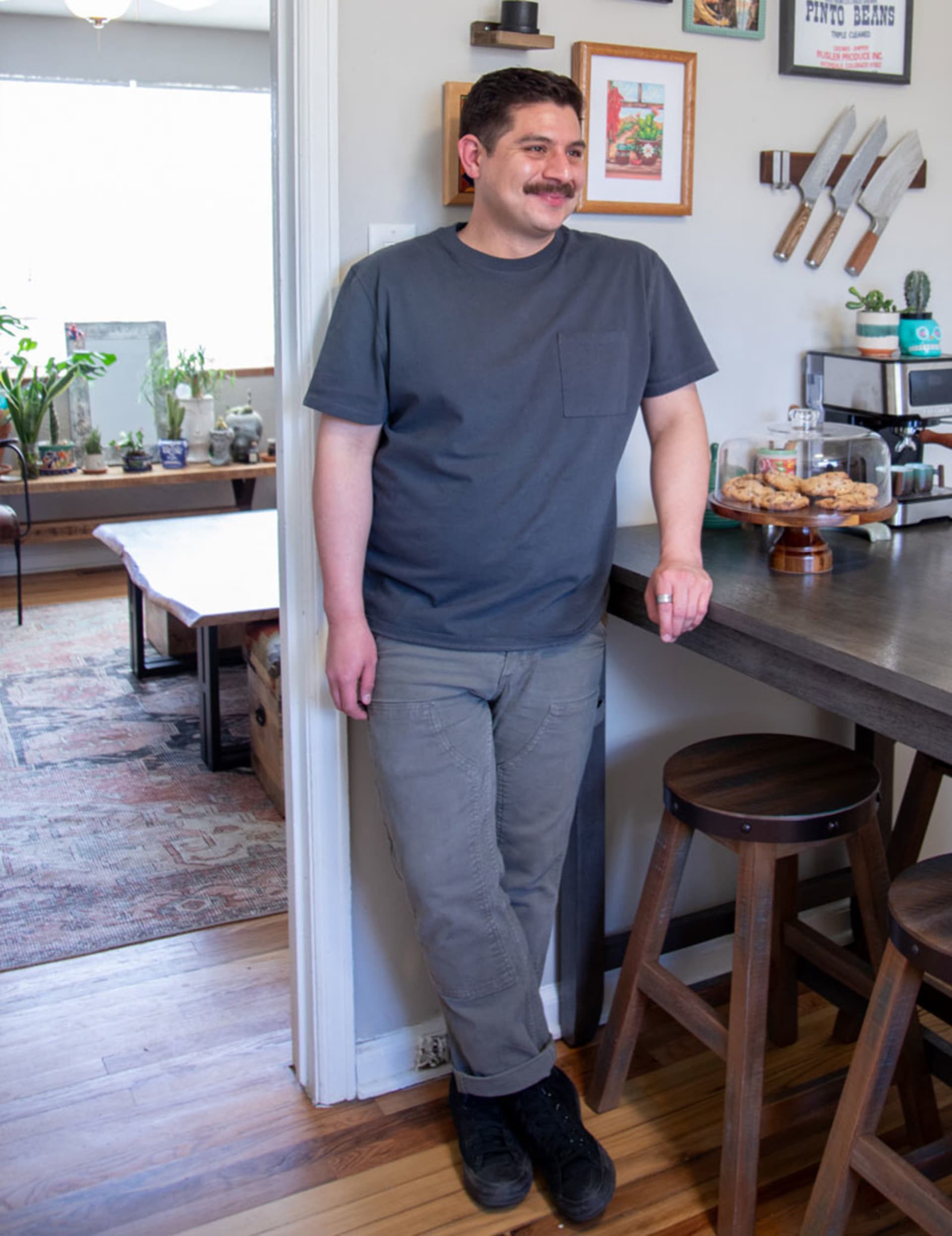 Dakota in Eclectic Western Dine-in Kitchen