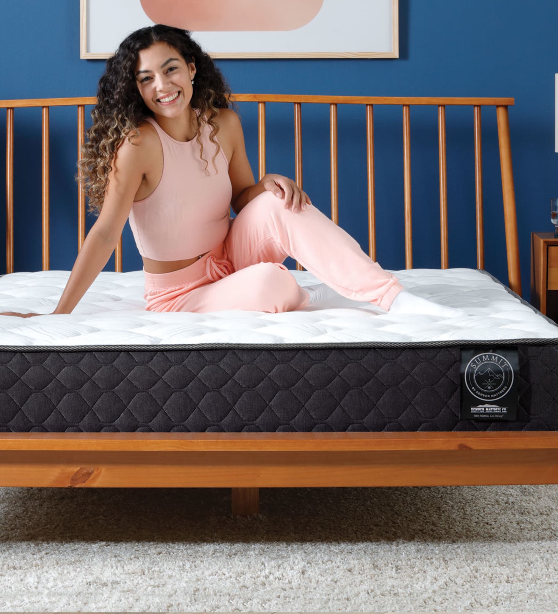 Summit Factory Direct Mattress in Bedroom