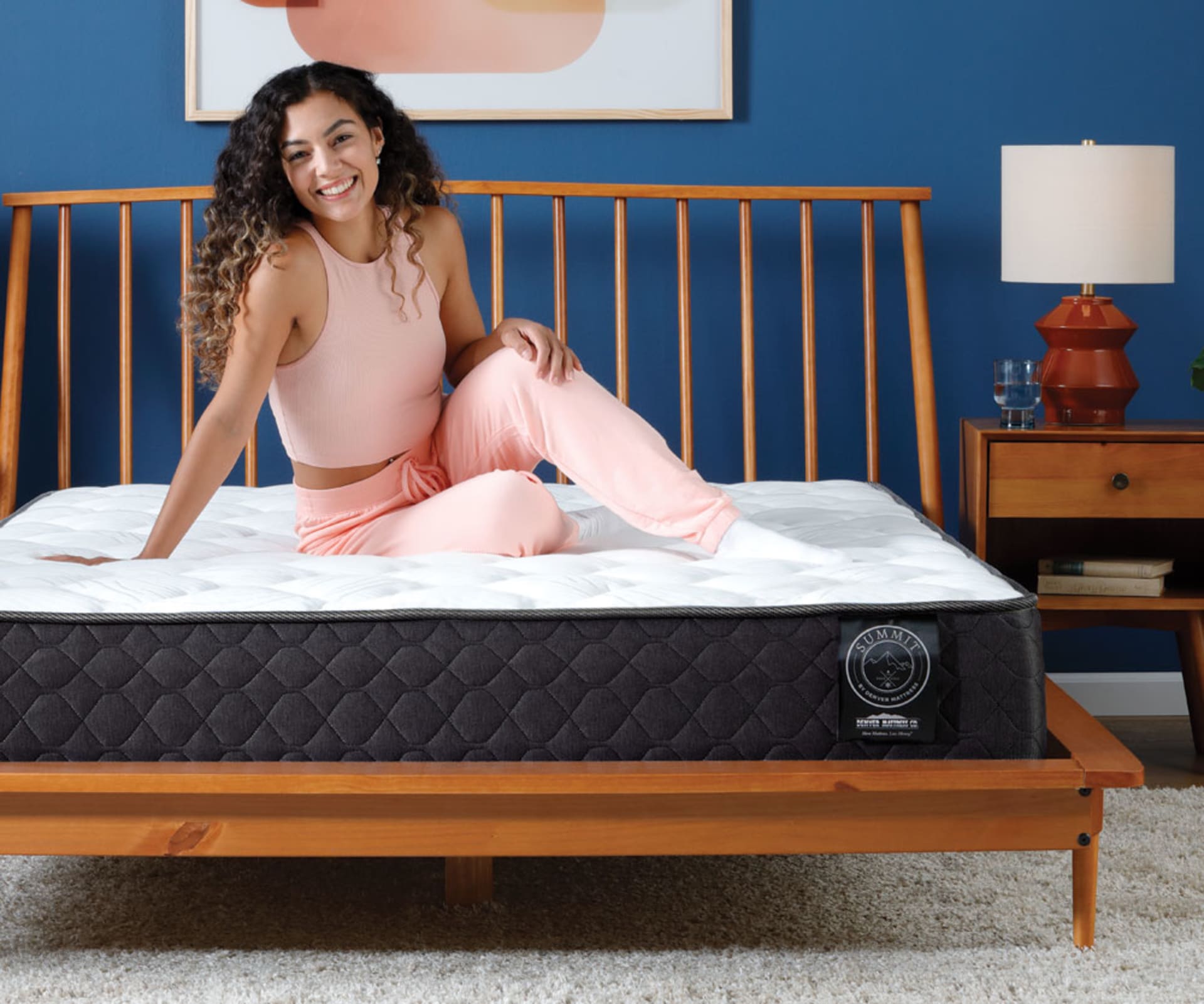 Summit Factory Direct Mattress in Bedroom
