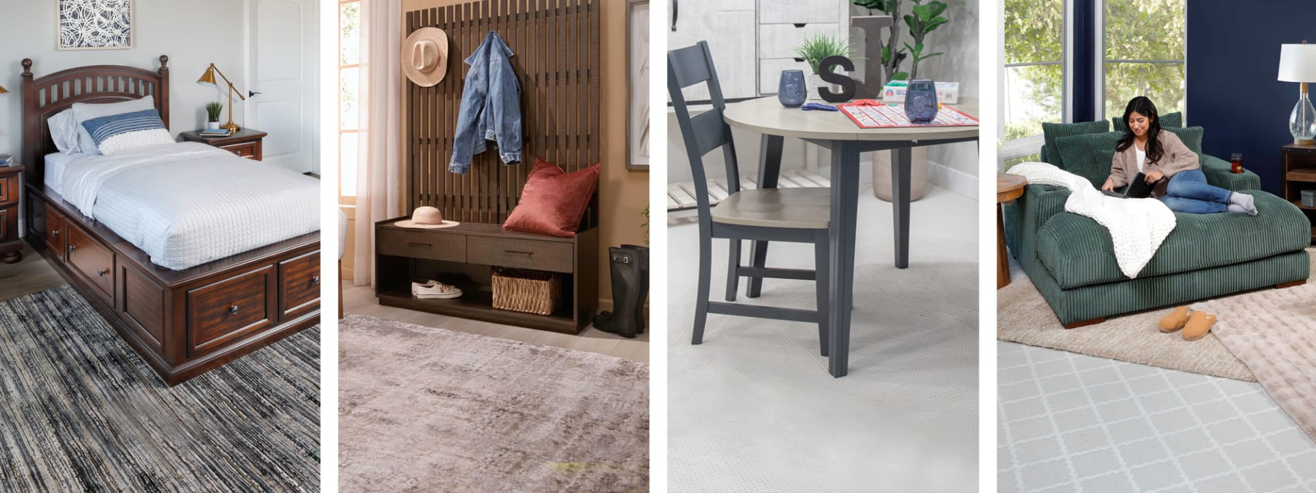 Collage of Furniture that is great for back to school