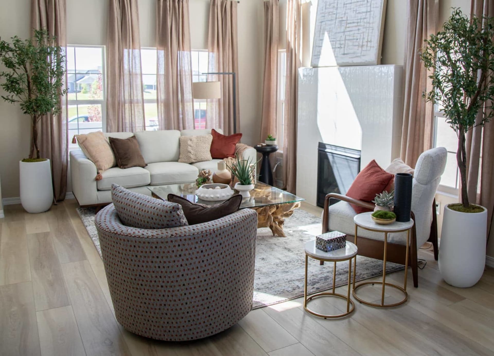 Como Sofa styled in St Jude House