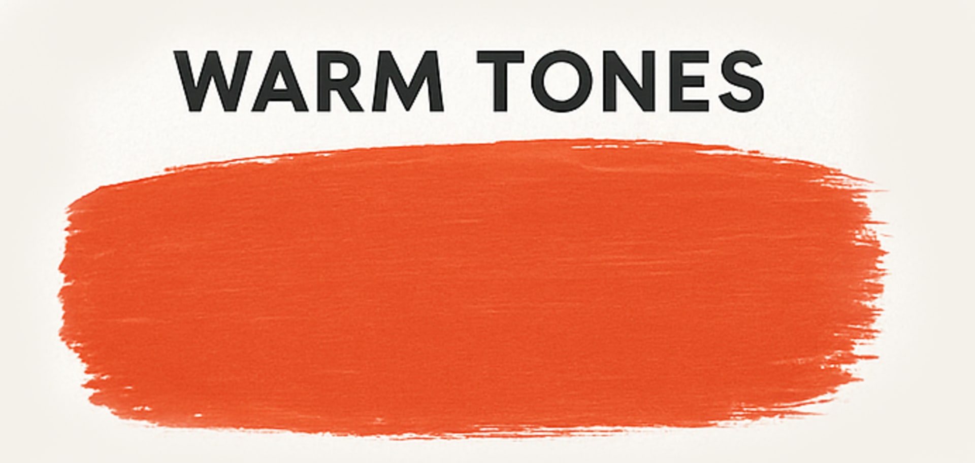 Warm tone paint swatch