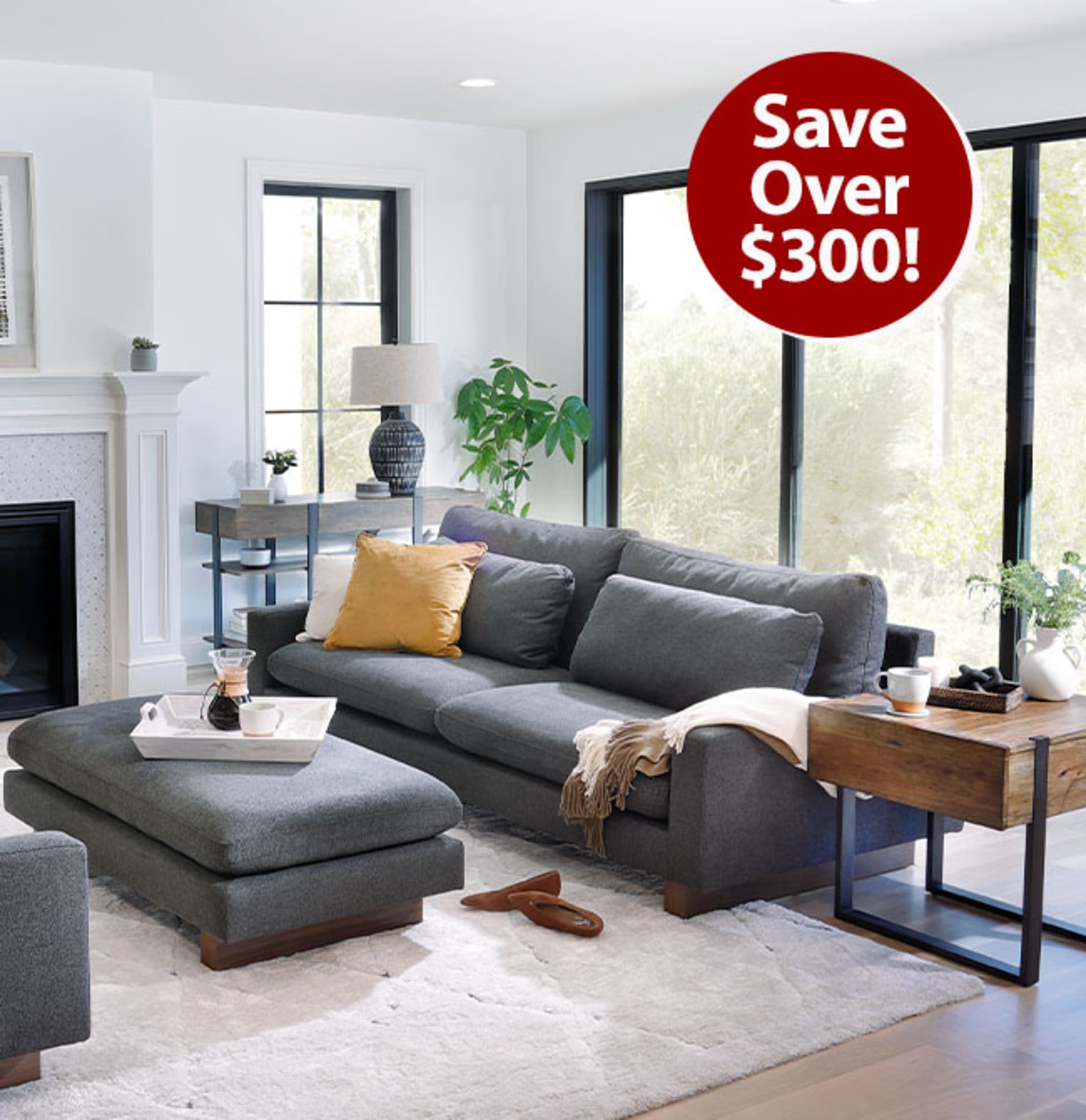 Theo Sofa. Save Over $300!
