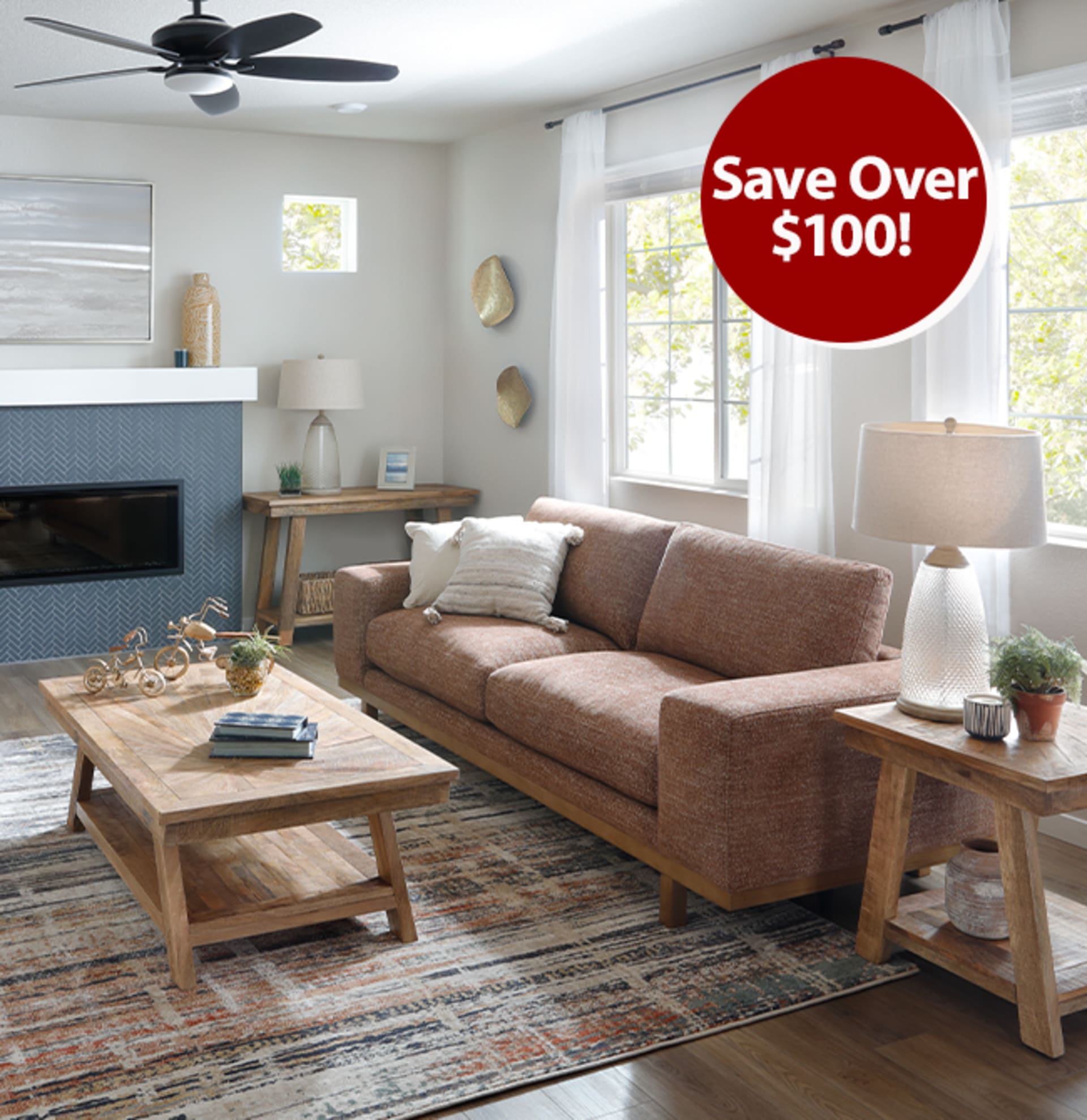 Laguna Sofa. Save Over #100.