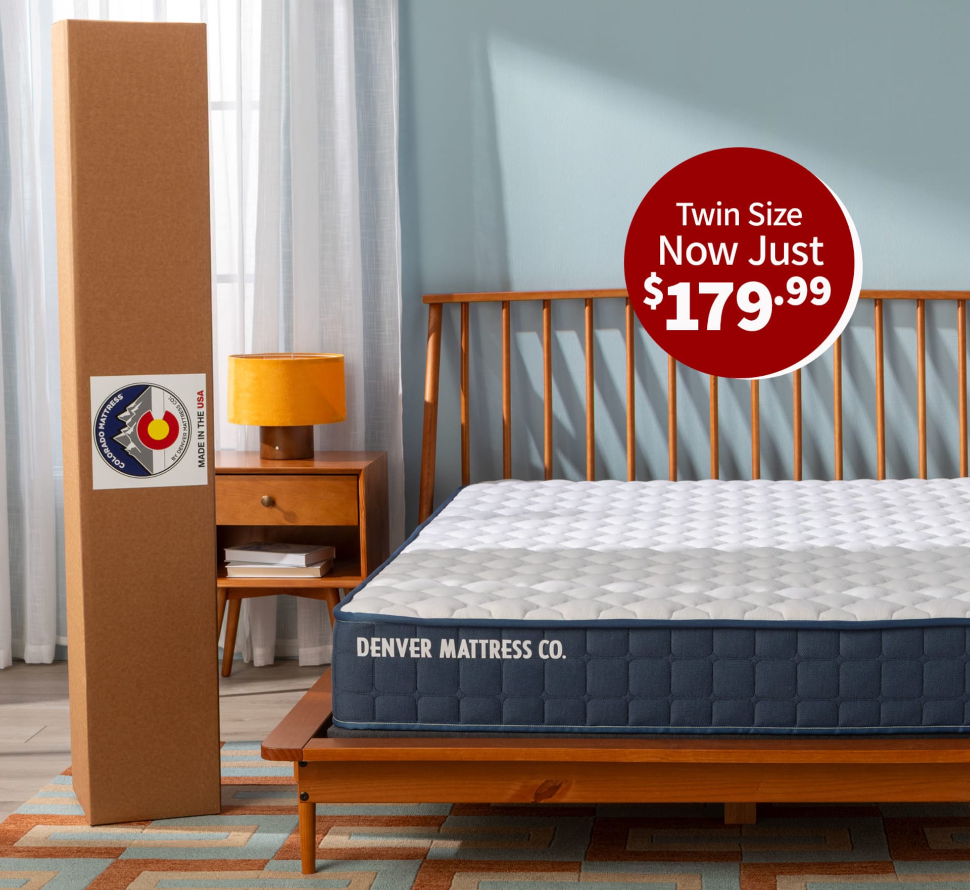 Colorado Twin Mattress now just $179.99