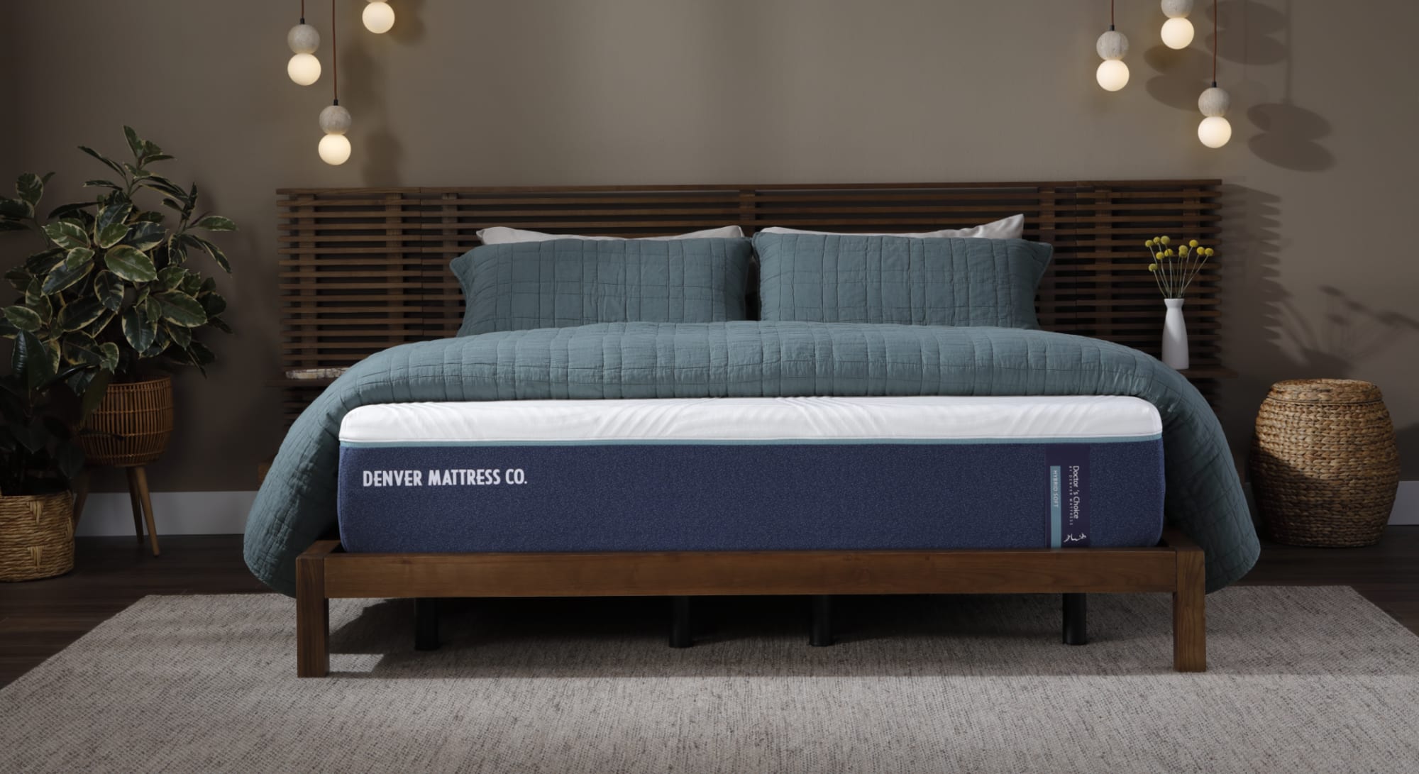 Doctors Choice Hybrid Mattress in Bedroom