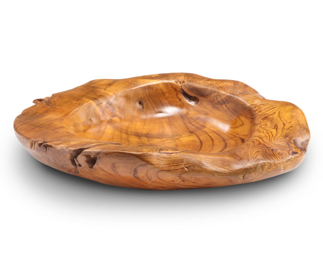 Teak Root Bowl