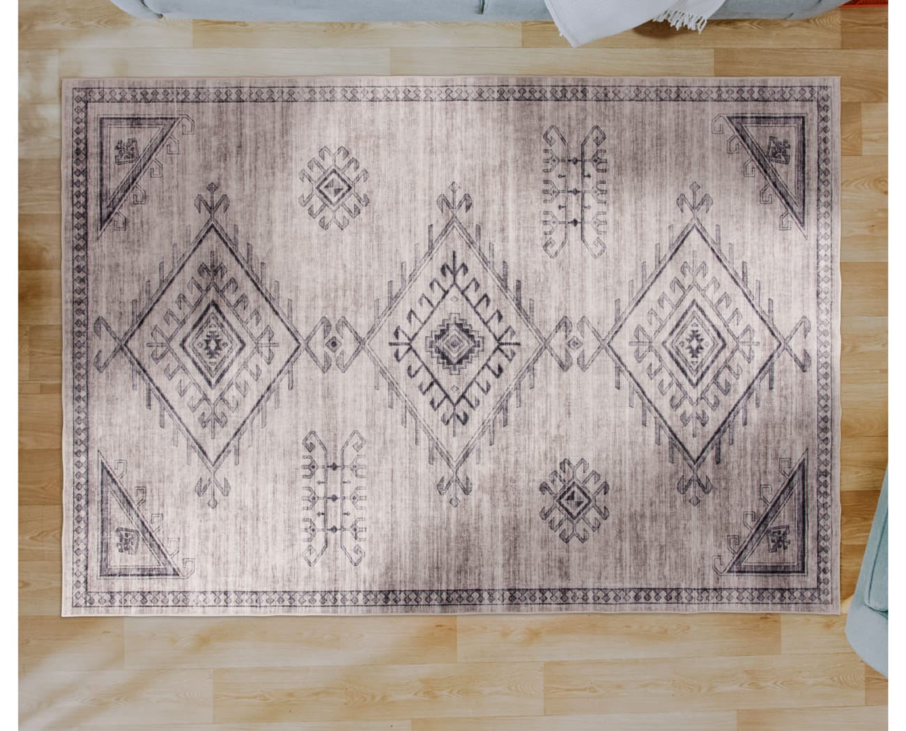 Pavati Machine Washable Rug Detail Shots