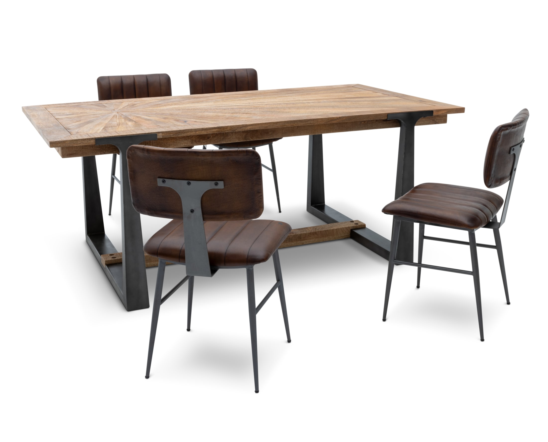 Sol 5 Pc Dining Set on white background