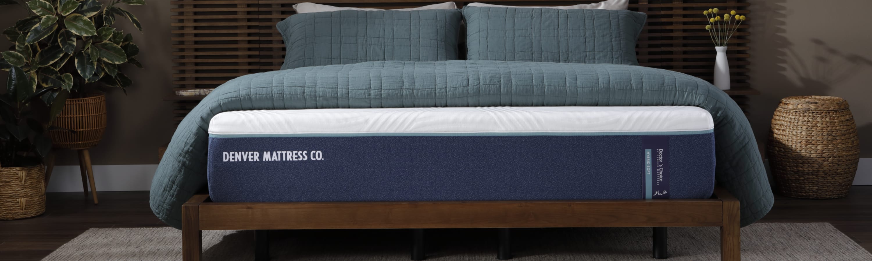 Doctors Choice Hybrid Mattress in Bedroom