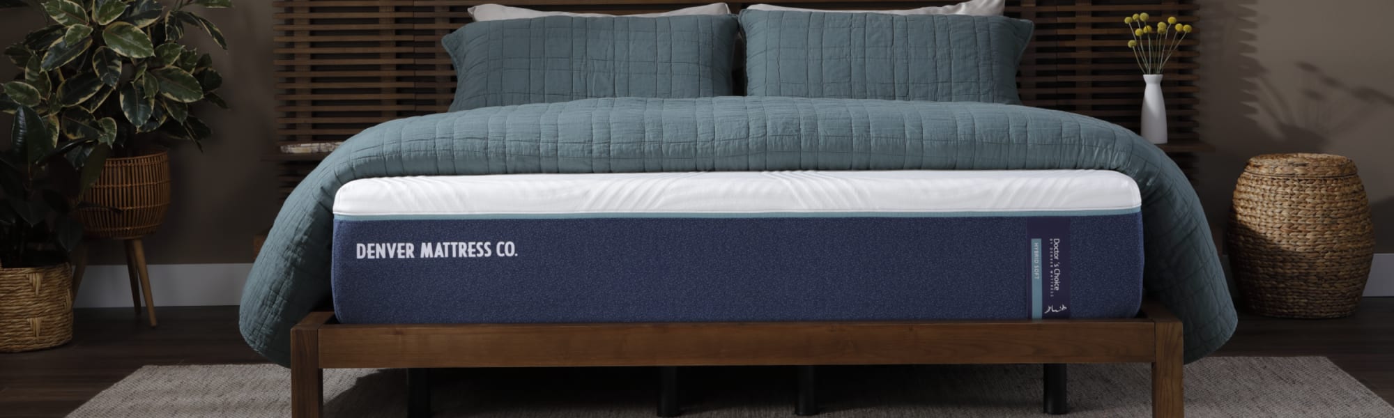 Doctors Choice Hybrid Mattress in Bedroom