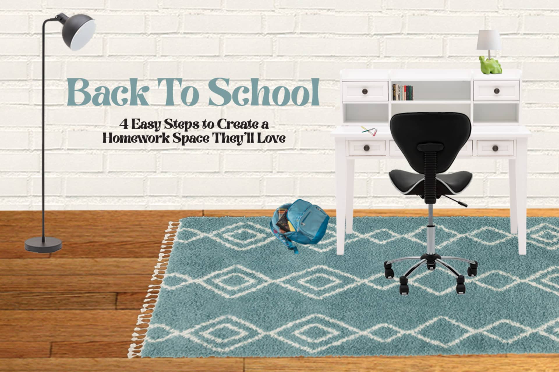 Blog page for 4 Easy Steps to Create a Homework Space They’ll Love