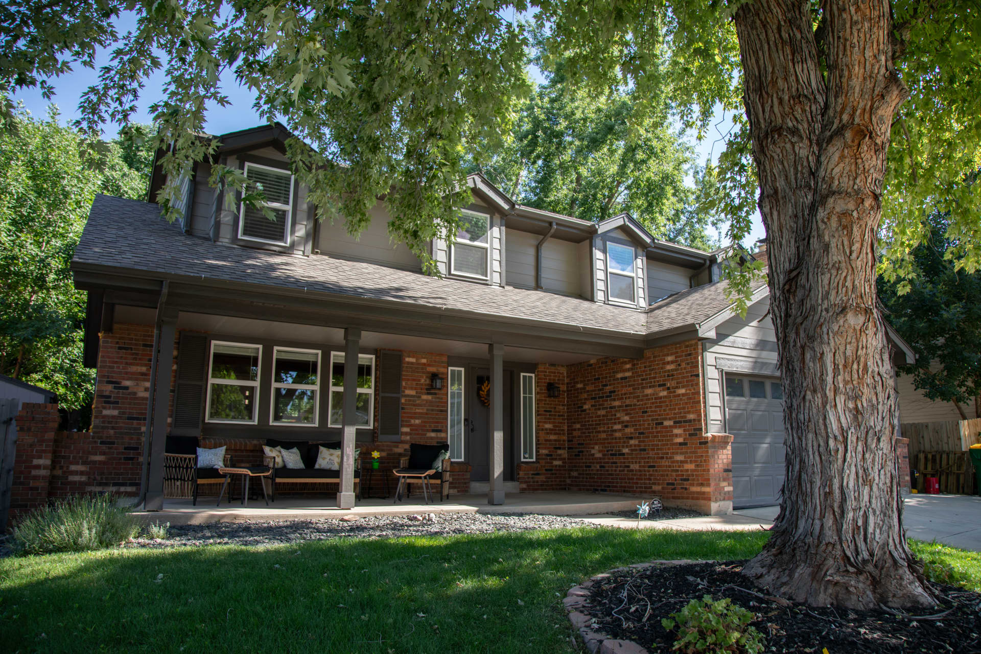 Exterior of Kate's Real Spaces Home