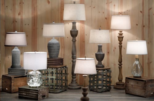 Lamp Collage of Table and Floor lamps